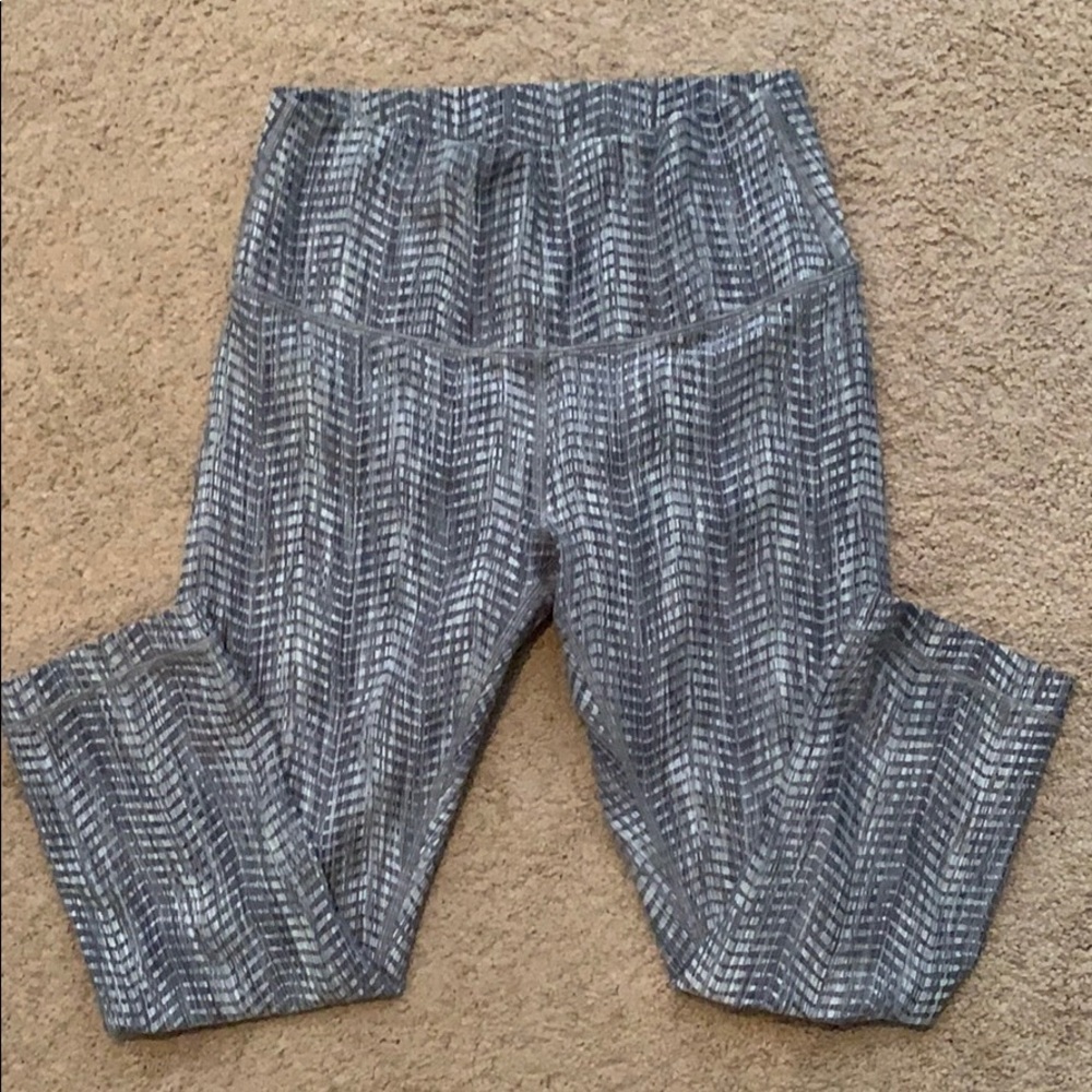 Lululemon Wunder Under Jacquard Leggings